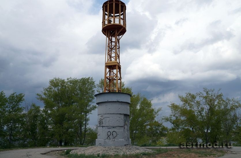 Южный шлюзовой маяк Волжской ГЭС