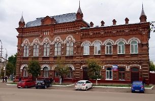 Аткарск. Здание бывшей городской управы