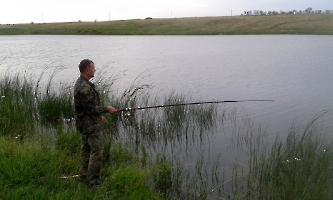 Рыбалка и отдых на пруду