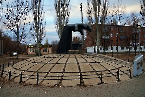 Энгельс. Памятник героям-ликвидаторам последствий аварии на Чернобыльской АЭС