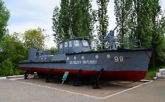 Экспозиции Парка Победы: Техника и вооружение морского и речного флота