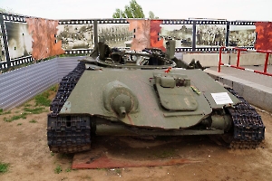 Волгоград. Музей-панорама «Сталинградская битва». Останки танка Т-34