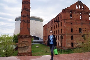 Волгоград. Музей-панорама «Сталинградская битва». Руины мельницы Гергардта