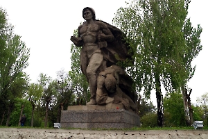 Волгоград. Мамаев Курган. Площадь героев