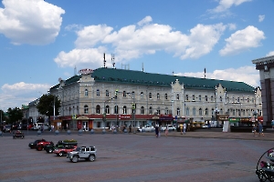 Пенза. Здание бывшей гостиницы «Россия» (Дом Якушева)