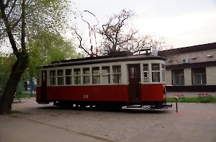 Волгоград. Трамвай-памятник