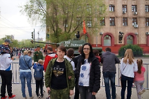 Волгоград. Подготовка и репетиция парада на 9 мая
