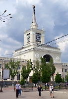Волгоград. Здание центрального железнодорожного вокзала «Волгоград I»