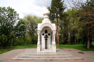 Волгоград. Памятник-часовня защитникам отечества