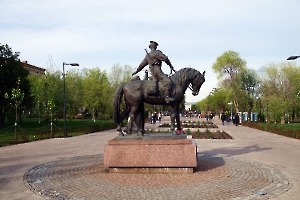 Волгоград. Памятник казачеству