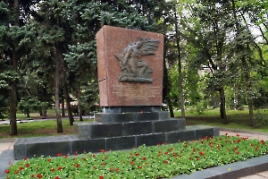 Волгоград. Памятник погибшим в боях с немецко-фашистскими захватчиками при защите Сталинграда