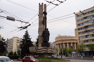 Волгоград. Памятник в честь основания Царицына