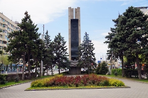 Волгоград. Памятник в честь основания Царицына