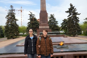 Волгоград. Стела защитникам красного Царицына и Сталинграда