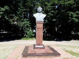 Саратов. Памятник А.С. Пушкину в парке «Липки»