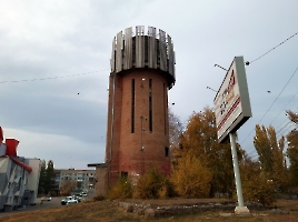 Саратов. Водонапорная башня у ДК «Рубин»