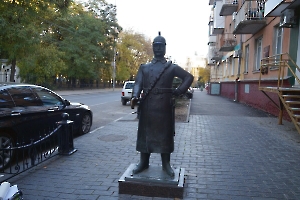 Саратов. Памятник «Брандмейстер города»