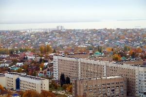 Саратов. Виды со смотровой площадки в Смирновском ущелье