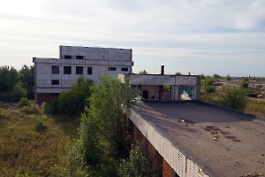 Красноармейск. Руины завода «Сигнал-Маш»