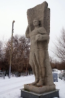 Саратов. Памятник воинам Великой Отечественной войны на Воскресенском кладбище