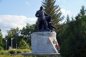 Красноармейск. Памятник бойцам частей особого назначения