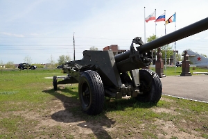 Энгельс. Парк «Патриот». 130-мм пушка М-46