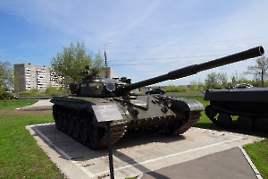 Энгельс. Парк «Патриот». Танк Т-72