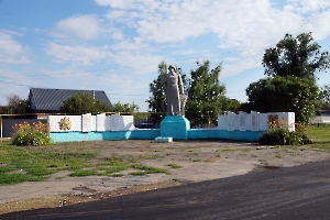 Бутырки. Памятник павшим в ВОВ