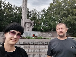 Лысые Горы. Монумент погибшим воинам в годы Великой Отечественной войны