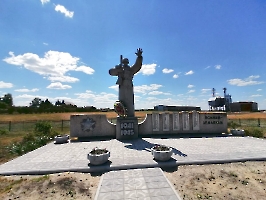 Октябрьский. Памятник погибшим в ВОВ