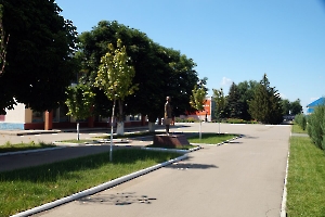 Павловка. Памятник медицинскому работнику