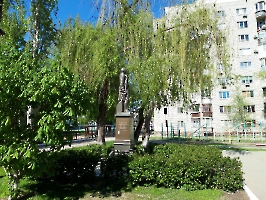 Энгельс. Памятник М.В. Ломоносову