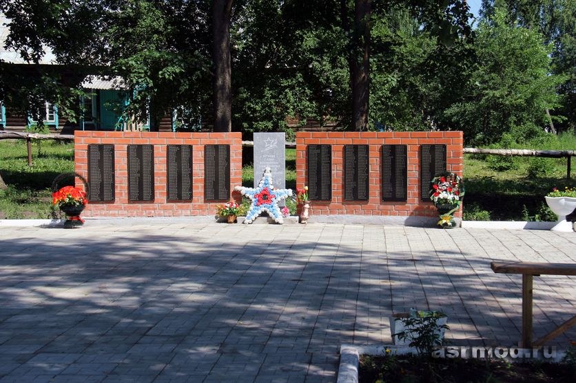 Пыркино. Памятник павшим в ВОВ
