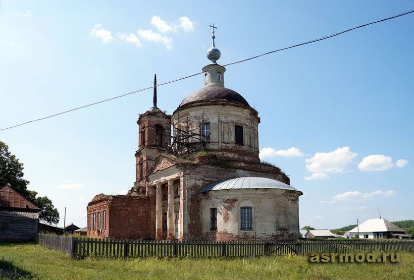Базарная Кеньша. Церковь Казанской иконы Божией Матери