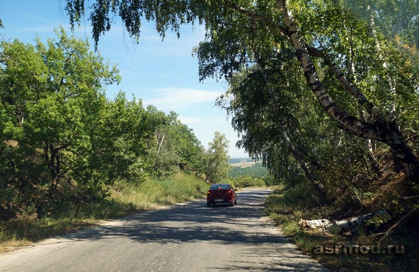 Дорога в село Садовое