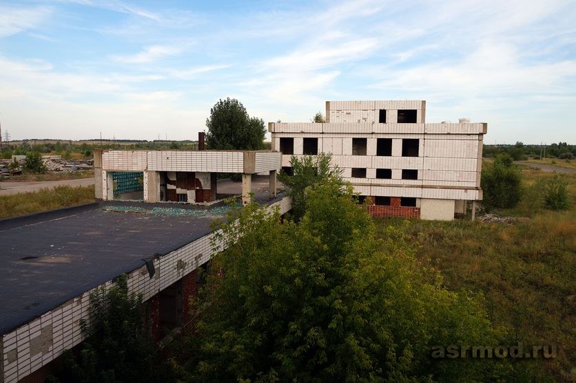 Красноармейск. Руины завода «Сигнал-Маш»