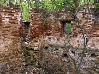 Большая Камышинка. Руины мельницы