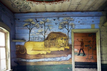 Дом со львом